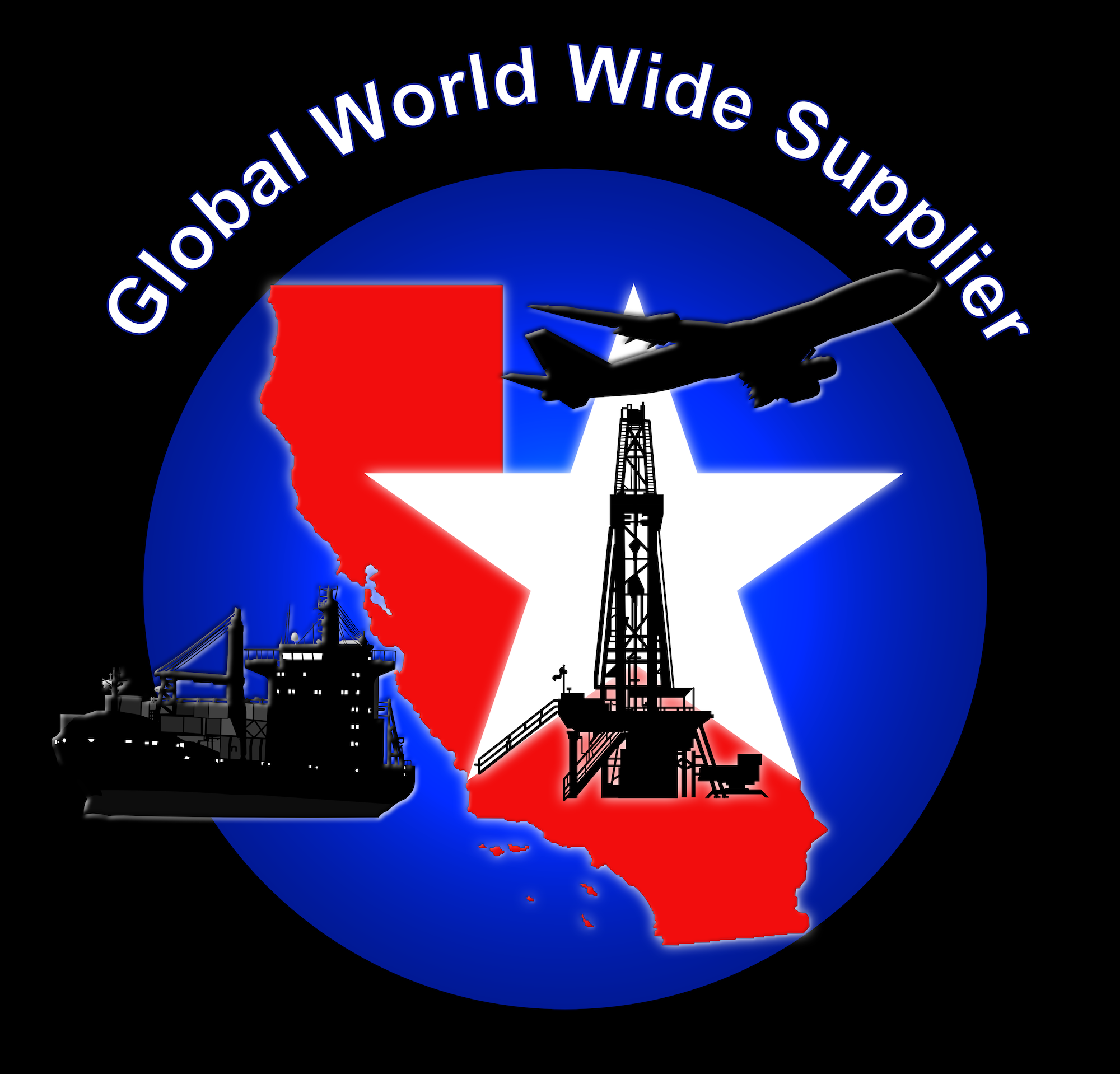 GlobalWorldWideSupplier_Logo_3_FINAL1_BLACK BACKGROUND W_DARK BLUE&Red Cal