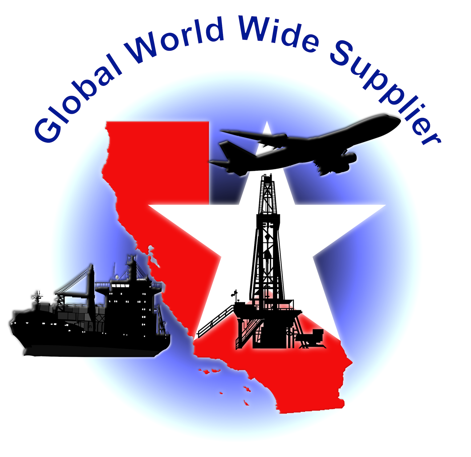 GlobalWorldWideSupplier_Logo_3_FINAL1_WHITE BACKGROUND W_BLUE WATER FADE&Red Cal